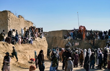 Bocah Afghanistan Yang Terjebak Selama 3 Hari Di Dalam Sebuah Sumur Meninggal Saat Penyelamatan